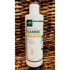 Medline Soothe & Cleanse Shampoo & Body Wash Kiwi Mango w/Aloe 8fl 237ml NEW!
